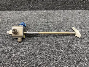 9851096-3, 0516024-1 Cessna 182S Fuel Selector Valve Assembly with Shaft, Handle